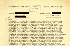 Herbert Kiebler: MfS-Bericht über Reaktionen von Grenzsoldaten auf die tödlichen Schüsse, 4. Juli 1975