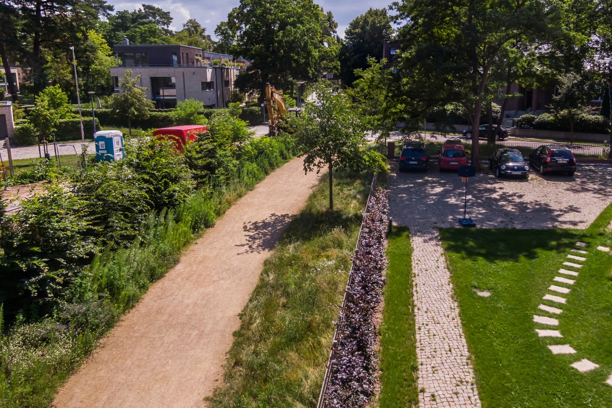 Zwischen Kohlhasenbrück und Potsdam-Babelsberg, Nähe Stubenrauchstraße am Griebnitzsee