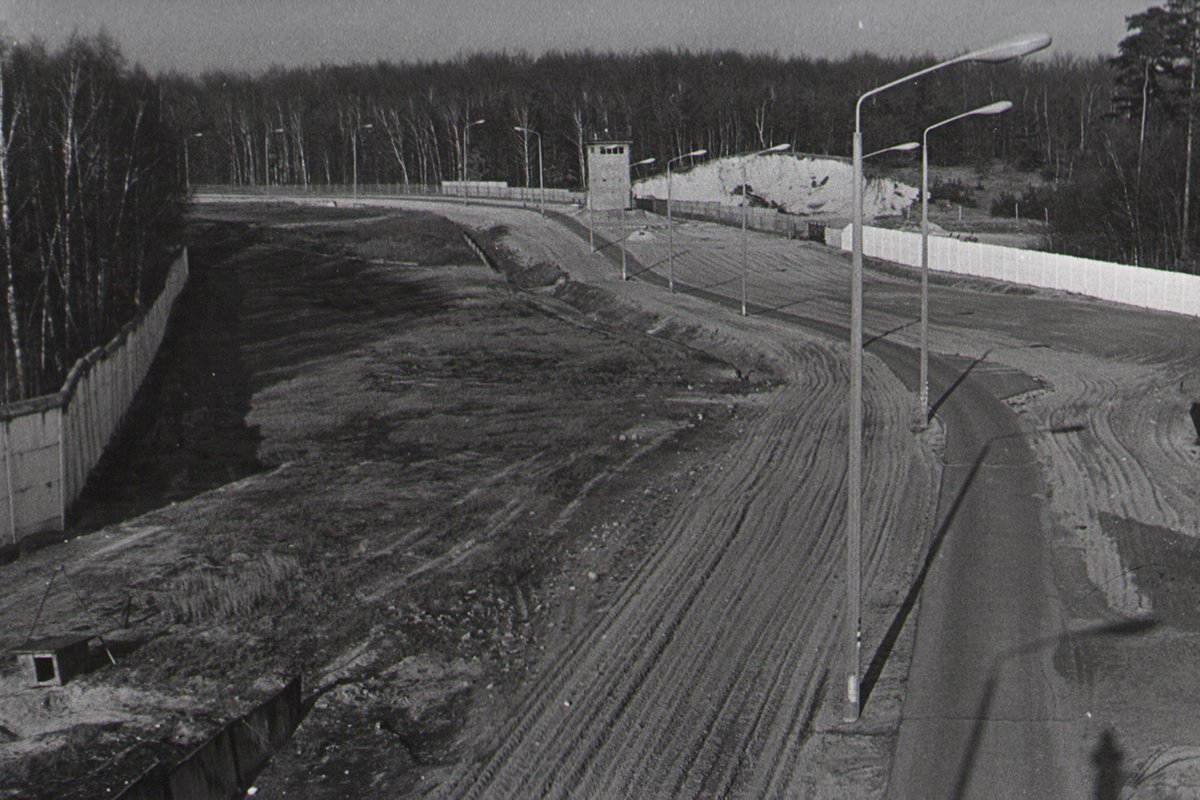 Zwischen Frohnau und Glienicke-Nordbahn, Aufnahme 1980er Jahre Zwischen Frohnau und Glienicke-Nordbahn, Aufnahme 1980er Jahre