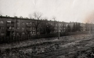 Zwischen Teltow-Seehof und Lichterfelde-Süd, Ostpreußendamm / Philipp-Müller-Allee (heute Lichterfelder Allee, Aufnahme 1980er Jahre