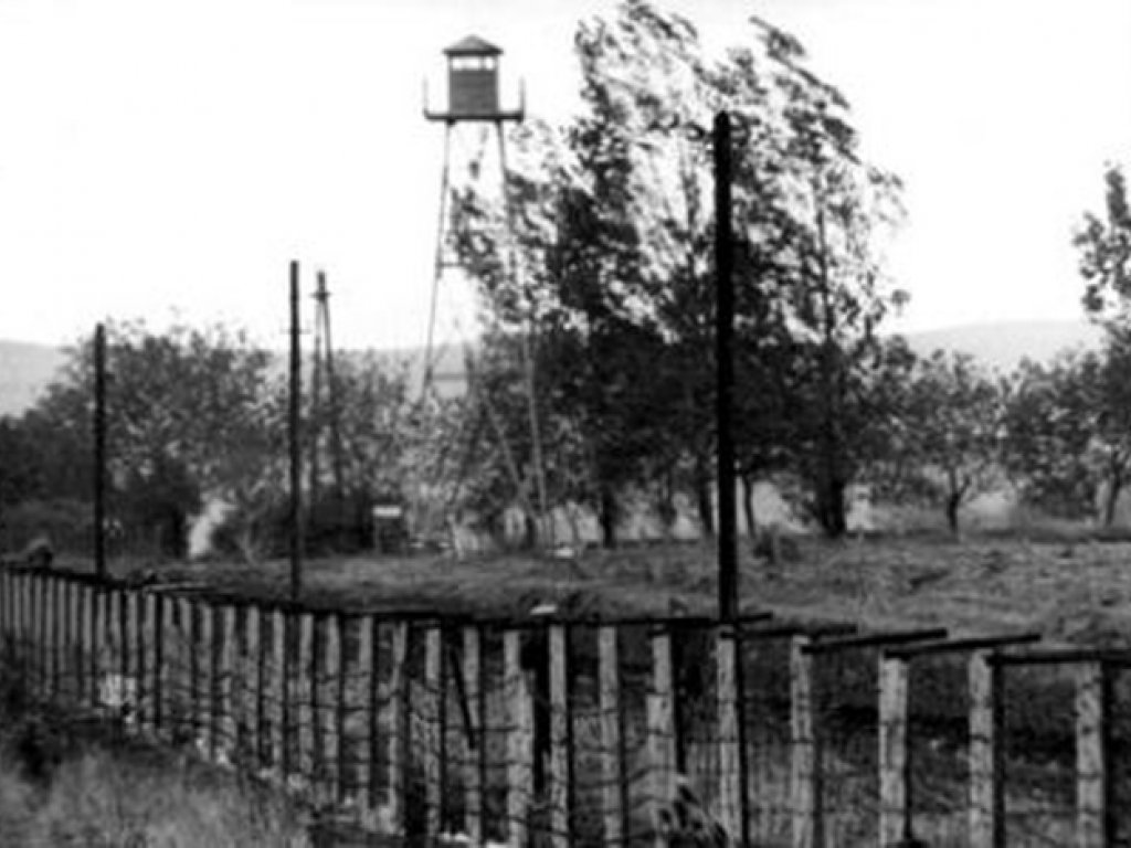 The Hungarian "Iron Curtain", closely guarded until 1989