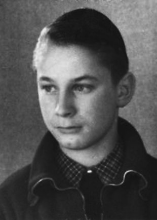 Ingo Krüger: born on Jan. 31, 1940, drowned in the Berlin border waters on Dec. 11, 1961 while trying to escape (photo: ca. 1955)