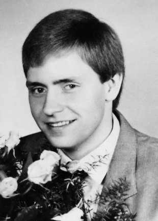 Lutz Schmidt: born on July 8, 1962, shot dead at the Berlin Wall on February 12, 1987 while trying to escape (photo: Anfang der 1980er Jahre)