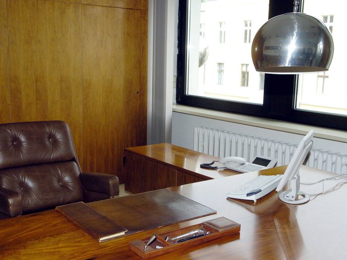 Berlin: Das historische Originalbüro in der Ständigen Vertretung der Bundesrepublik Deutschland in der DDR, aufgenommen am 19.06.2004 in Berlin