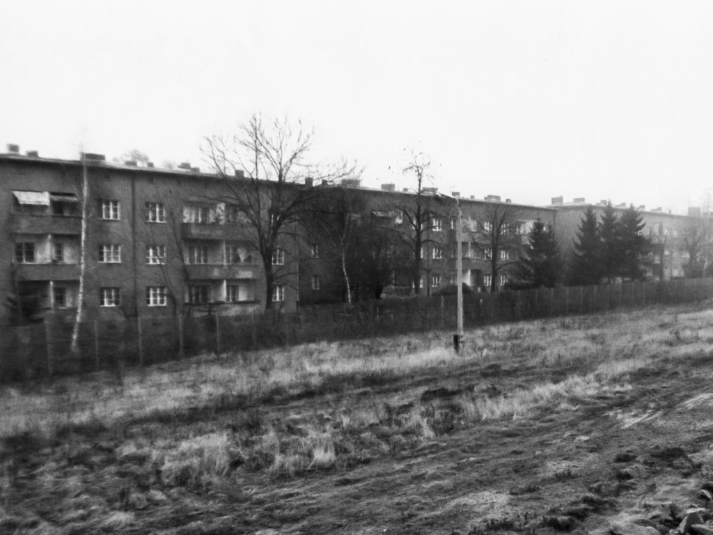 Zwischen Teltow-Seehof und Lichterfelde-Süd, Ostpreußendamm / Philipp-Müller-Allee (heute Lichterfelder Allee, Aufnahme 1980er Jahre