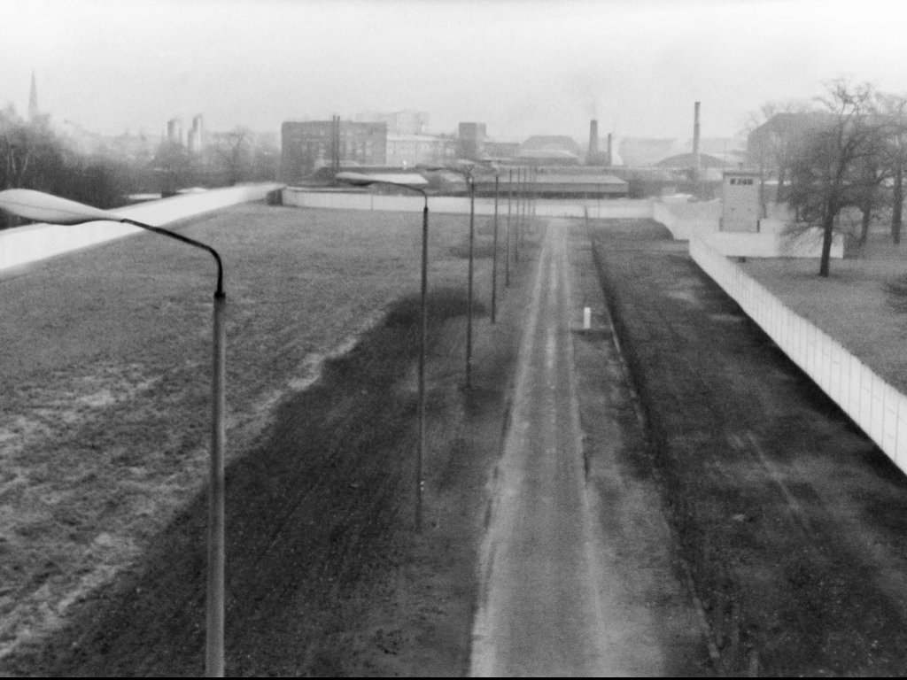 Führungsstelle der DDR-Grenztruppen in Treptow am „Schlesischen Busch“ (an der Puschkinallee), Aufnahme 1980er Jahre