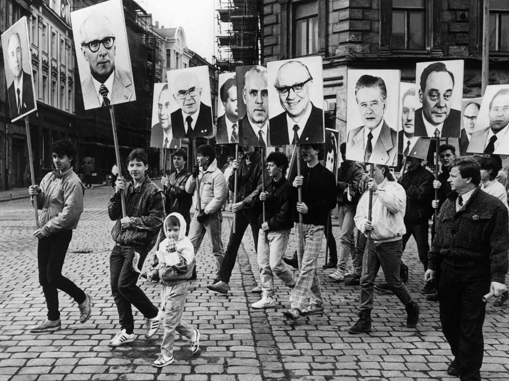 Internationaler Kampf- und Feiertag der Werktätigen: 1. Mai-Demonstration in Görlitz