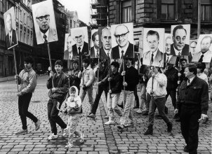 Internationaler Kampf- und Feiertag der Werktätigen: 1. Mai-Demonstration in Görlitz