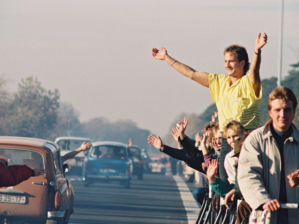 Am Grenzübergang Helmstedt/Marienborn