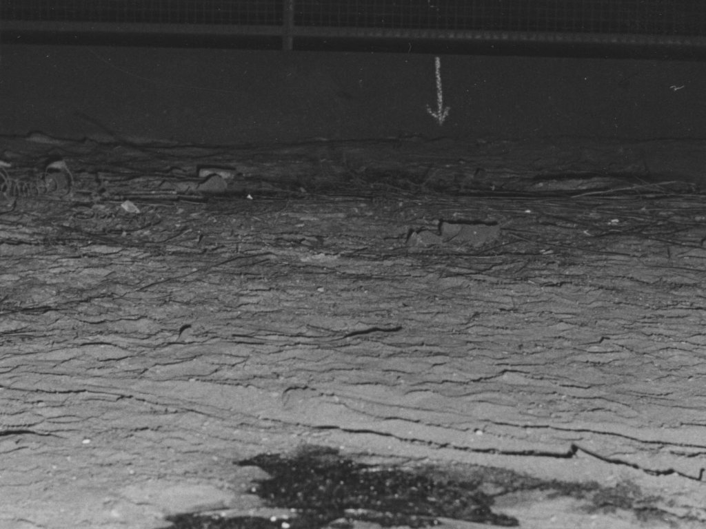 Bahngelände des S-Bahnhofs Bornholmer Straße in Berlin: An dieser Stelle wird der 19-jährige Transportpolizist Hans-Dieter Wesa gefunden, 23. August 1962.