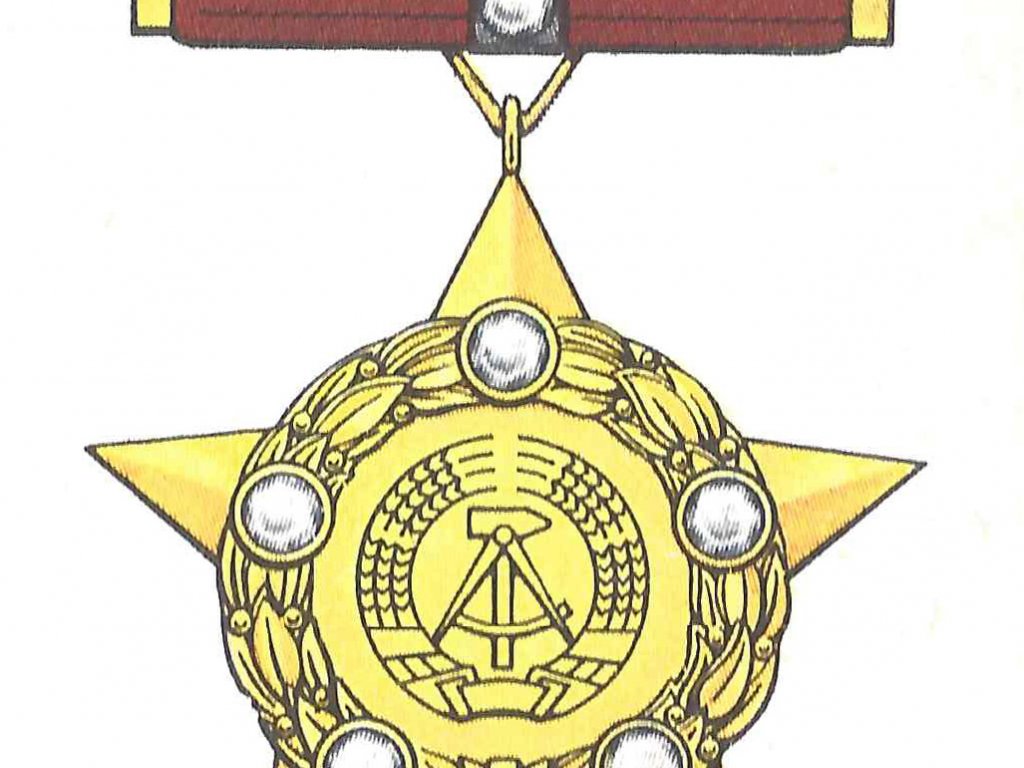 Abbildung des Ordens Held der DDR