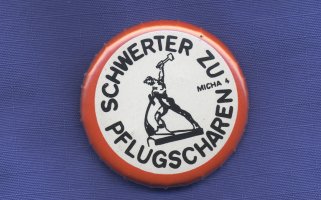 Button der DDR-Friedensbewegung