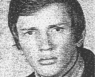 Herbert Kiebler: born on March 24, 1952, shot dead at the Berlin Wall on June 27, 1975 while trying to escape (date of photo not known)