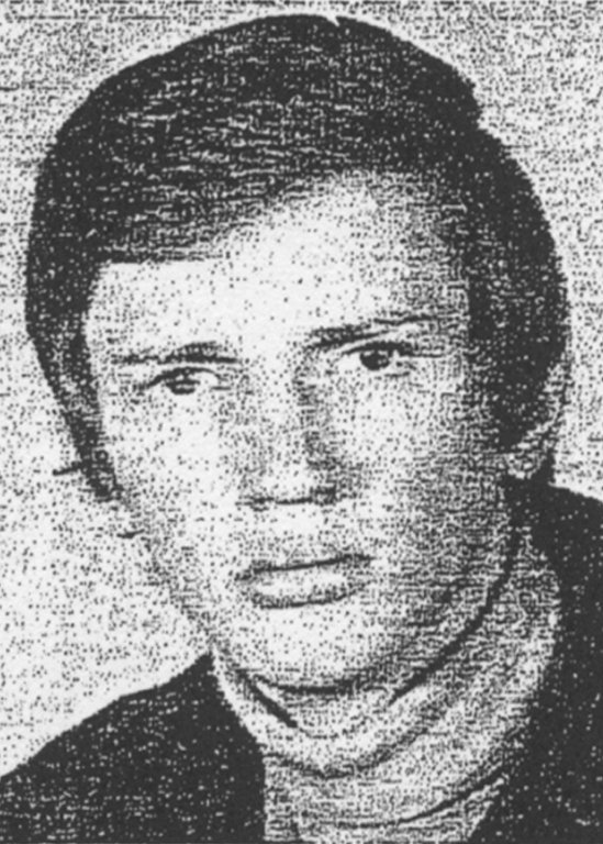 Herbert Kiebler: born on March 24, 1952, shot dead at the Berlin Wall on June 27, 1975 while trying to escape (date of photo not known)