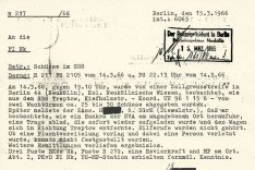 Jörg Hartmann: Meldung der West-Berliner Polizei über Schüsse an der Grenze, 15. März 1966