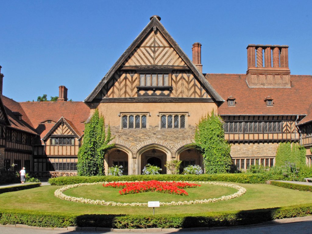 Hauptportal von Schloss Cecilienhof