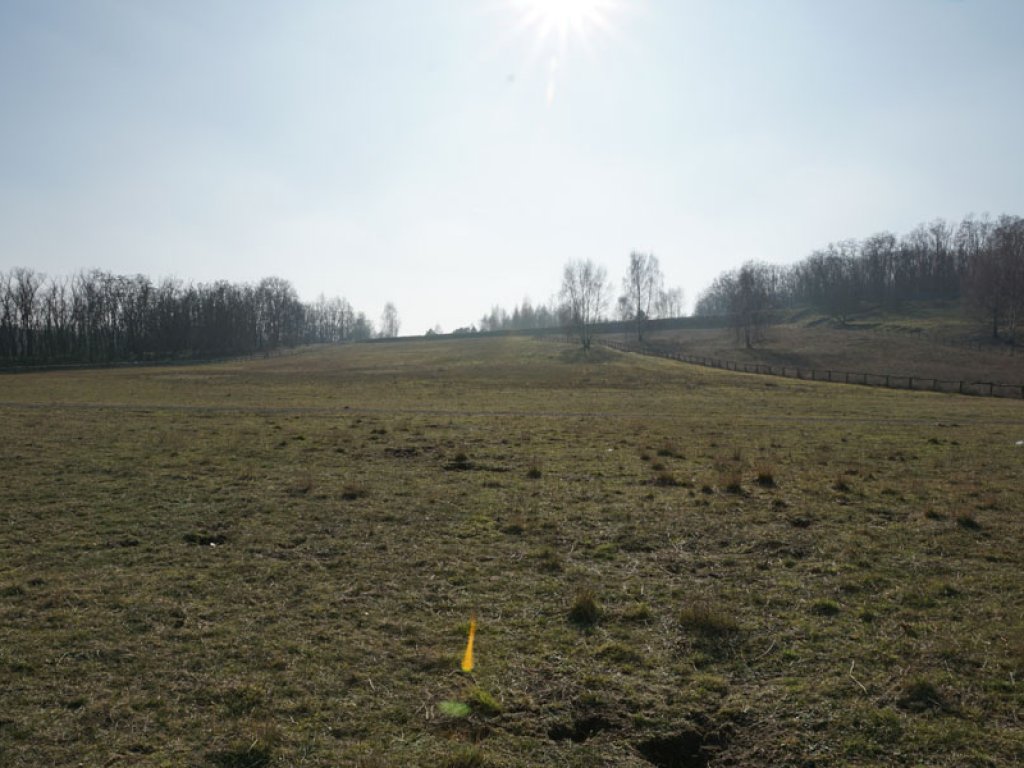Der ehemalige Todesstreifen zwischen Staaken und Berlin-Spandau; Aufnahme 2015