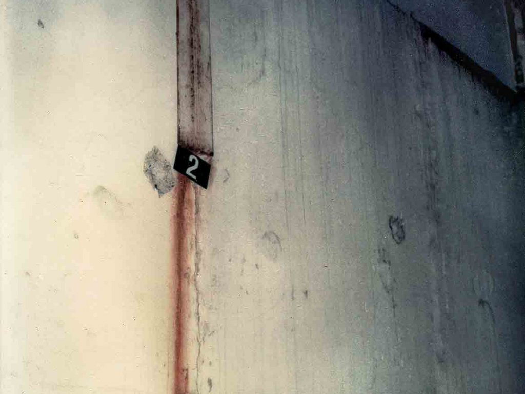 Lothar Fritz Freie, angeschossen an der Berliner Mauer und an den Folgen gestorben: MfS-Foto von Betonabsprengungen an der Mauer