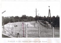 Werner Kühl, erschossen an der Berliner Mauer: Tatortfoto der West-Berliner Polizei von den Grenzanlagen zwischen Berlin-Neukölln und Berlin-Treptow, 24. Juli 1971
