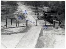 Helmut Kliem, shot dead at the Berlin Wall: Positions of Helmut Kliem, Bernhard P. and the other border guards [Nov. 13, 1970]
