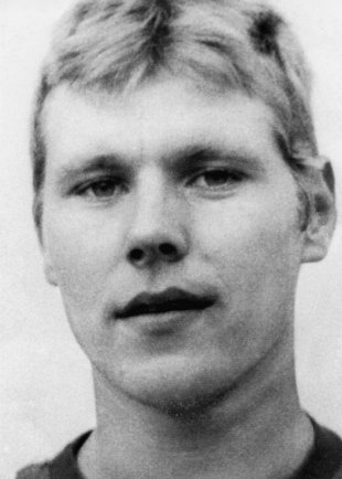 Hans-Jürgen Starrost: born on June 24, 1955, shot at the Berlin Wall on April 14, 1981 while trying to escape, died from his bullet wounds on May 16, 1981 (date of photo not known)