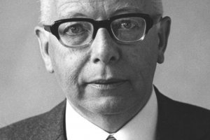 Dr. Gustav Heinemann: von 1969 bis 1974 Bundespräsident; Aufnahme 22. April 1969