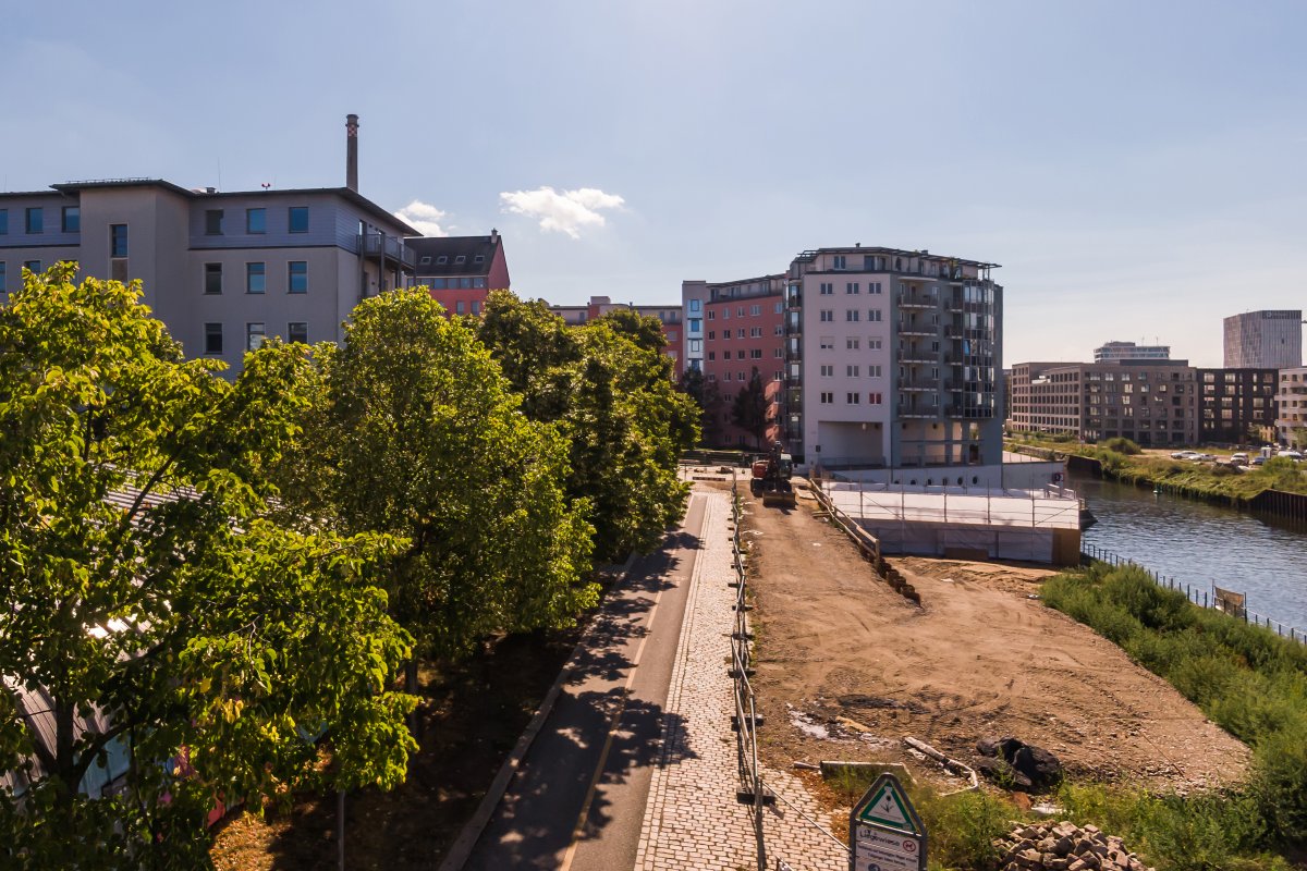 Führungsstelle der DDR-Grenztruppen am Kieler Eck/Spandauer Schiffahrtskanal