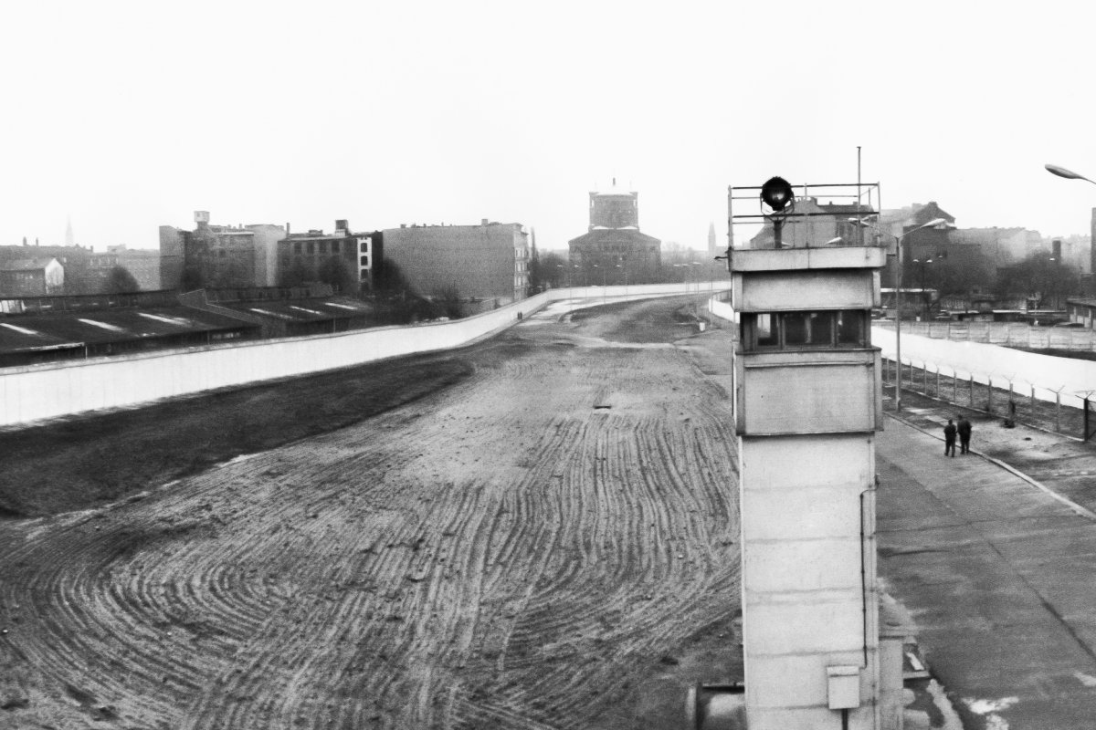 Schillingbrücke, Richtung St. Thomaskirche in Kreuzberg, Aufnahme 1980er Jahre