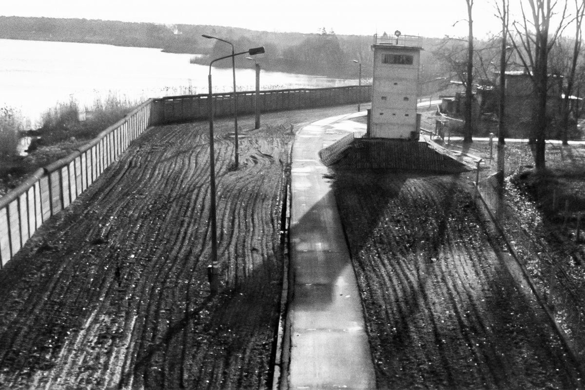 Führungsstelle der DDR-Grenztruppen, Nieder Neuendorf, an der Havel, Aufnahme 1980er Jahre