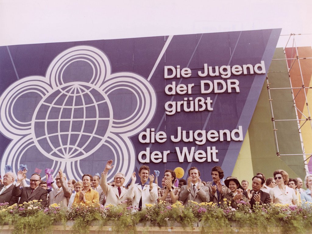World Festival of Youth and Students in Berlin, 4 August 1973