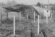 „Letzter Zug in die Freiheit“: Gelungene Flucht mit einem Dampfzug nach West-Berlin, 5. Dezember 1961: Am Tag nach der Zugflucht wird die Gleisverbindung nach West-Berlin zerstört