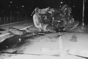 Gescheiterte Flucht eines 28-Jährigen mit einem Lastwagen Marke „Moskau SIL 131“ am Grenzübergang Stolpe nach Berlin-Reinickendorf, 15. August 1989