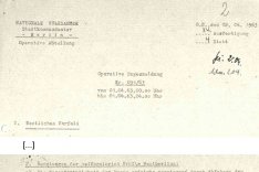 Wolf-Olaf Muszynski: Tagesmeldung der NVA-Stadtkommandantur von Ost-Berlin über die Bergung der Leiche, 2. April 1963