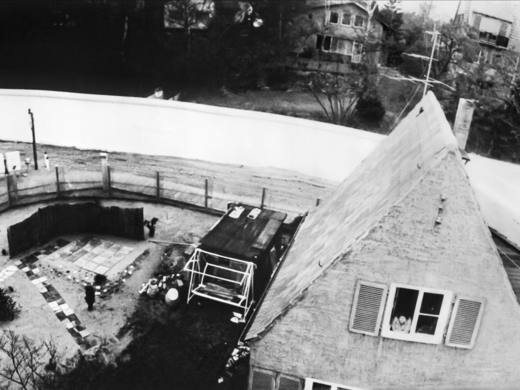 Im "Entenschnabel" zwischen Frohnau und Glienicke-Nordbahn (Am Sandkrug), Aufnahme 1980er Jahre