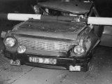 Gescheiterte Flucht eines 27-jährigen Elektrikers mit einem PKW Marke „Skoda“ am Grenzübergang Mahlow zu Berlin-Lichtenrade, 29. Juni 1989