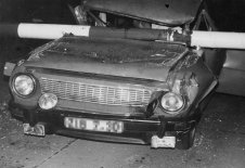 Gescheiterte Flucht eines 27-jährigen Elektrikers mit einem PKW Marke „Skoda“ am Grenzübergang Mahlow zu Berlin-Lichtenrade, 29. Juni 1989
