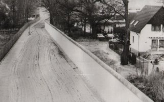 Im "Entenschnabel" zwischen Frohnau und Glienicke-Nordbahn, Aufnahme 1980er Jahre