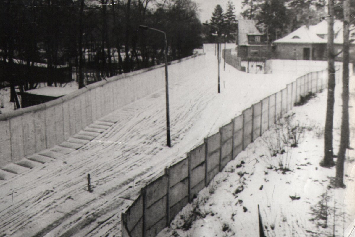 Kohlhasenbrück/Potsdam-Babelsberg, Nähe Griebnitzsee, Aufnahme 1980er Jahre Zwischen Kohlhasenbrück und Potsdam-Babelsberg, Nähe Stubenrauchstraße am Griebnitzsee, Aufnahme 1980er Jahre