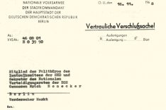 Rolf Henniger: Bericht des NVA-Stadtkommandanten Poppe an SED-Politbüromitglied Erich Honecker, 16. November 1968