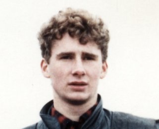 Chris Gueffroy: geboren am 21. Juni 1968, erschossen am 5. Februar 1989 bei einem Fluchtversuch an der Berliner Mauer; Aufnahme Nov./Dez. 1988