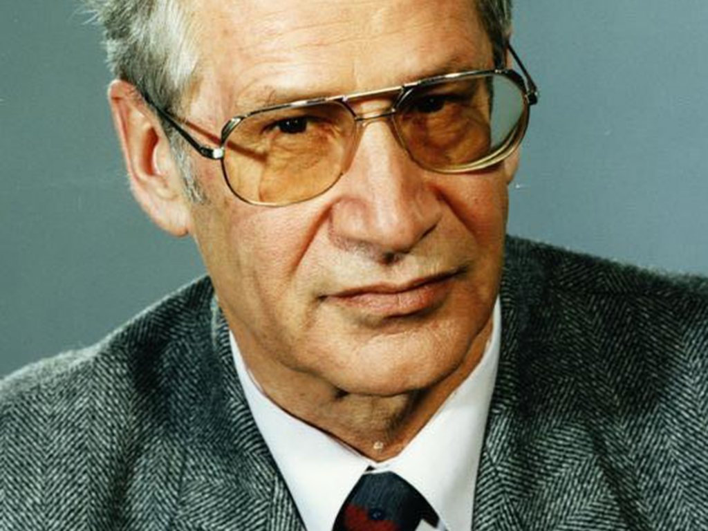 Markus Wolf leitete 34 Jahre die Hauptverwaltung Aufklärung (HVA), den Auslandsnachrichtendienst im MfS der DDR; Aufnahme Dezember 1989