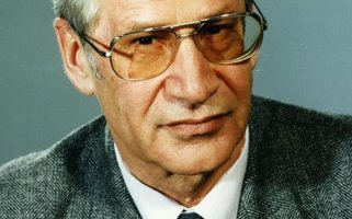 Markus Wolf leitete 34 Jahre die Hauptverwaltung Aufklärung (HVA), den Auslandsnachrichtendienst im MfS der DDR; Aufnahme Dezember 1989