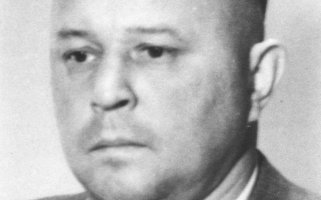 Porträtaufnahme Erich Mielkes.