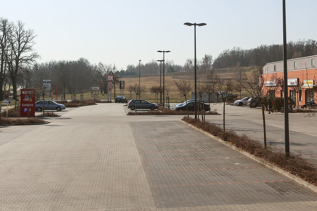 Grenzübergang Staaken/Heerstraße, Blickrichtung Süden Grenzübergang Staaken/Heerstraße, Blickrichtung Süden