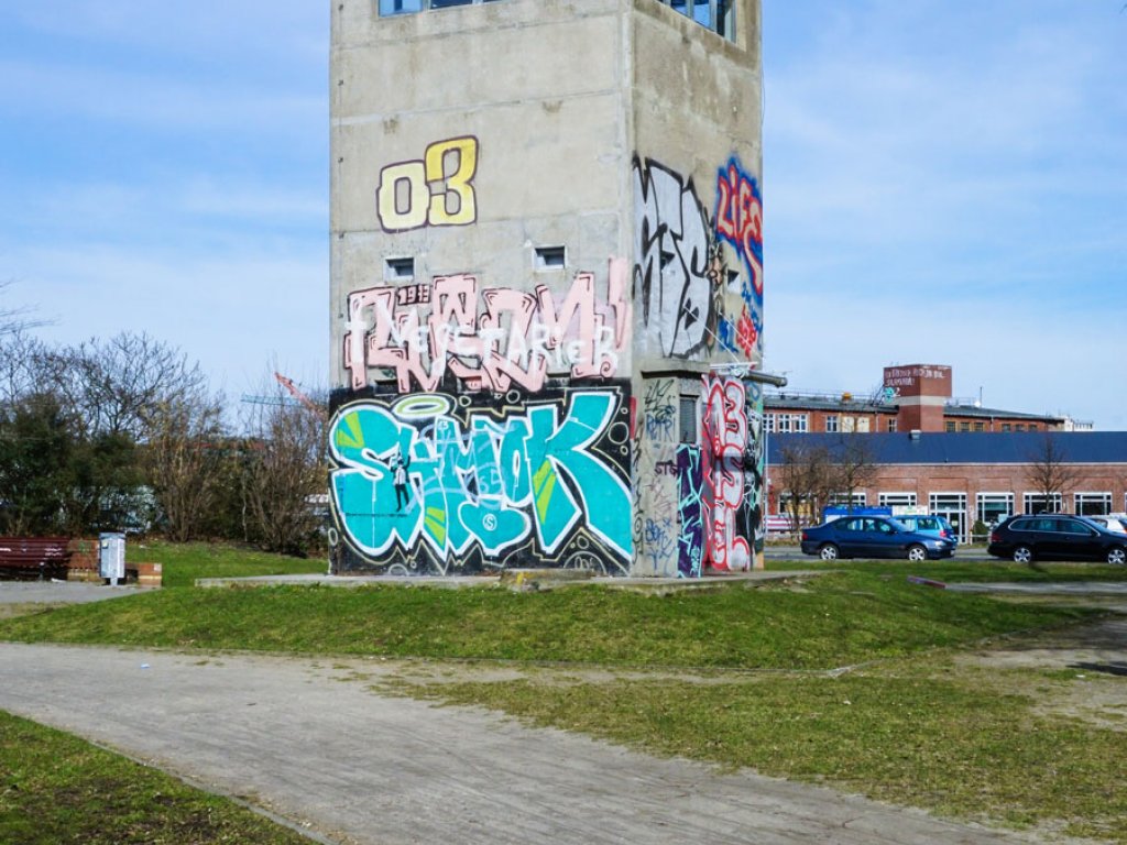 Führungsstelle der DDR-Grenztruppen am Schlesischen Busch in Berlin-Treptow (1); Aufnahme 2015