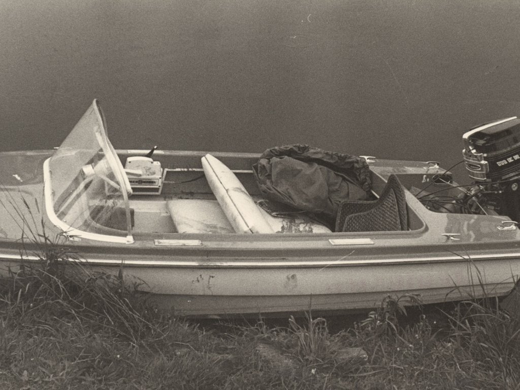 Four bullet holes: Hermann Döbler’s boat, June 15, 1965