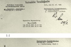 Norbert Wolscht: Meldung der DDR-Grenztruppen, 29.Juli 1964