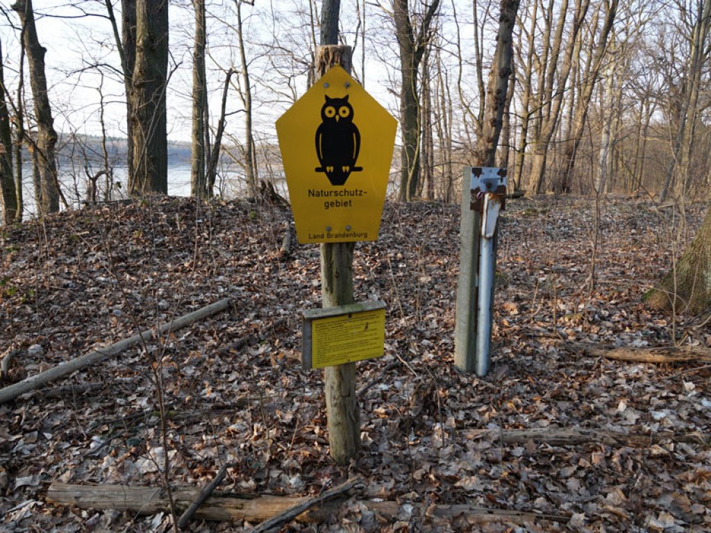 Naturschutzgebiet: Der ehemalige Todesstreifen am Sacrower See; Aufnahme 2015